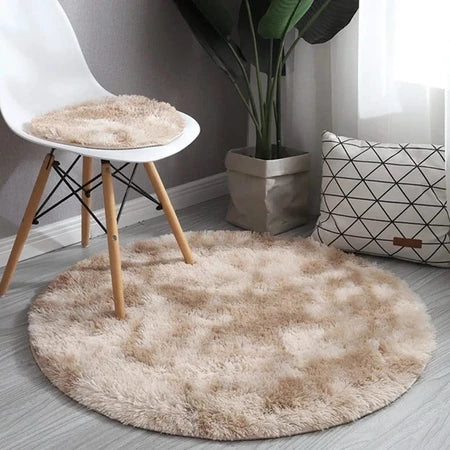 TAPETE REDONDO DE PELO – O DETALHE QUE TRANSFORMA SUA CASA EM UM AMBIENTE ELEGANTE