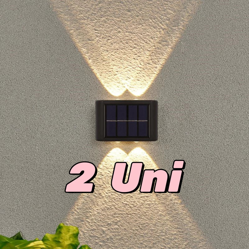 LUZ DE PAREDE SOLAR PREMIUM – ILUMINAÇÃO INTELIGENTE E DECORAÇÃO DE LUXO