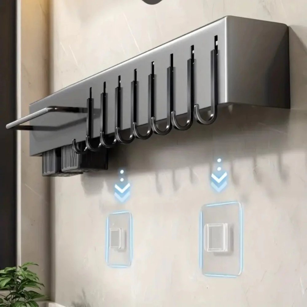 Suporte Organizador para Utensílios de Cozinha e Banheiro