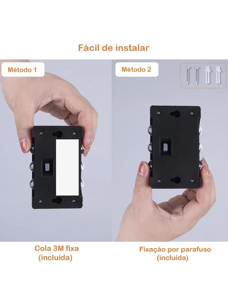 LUZ DE PAREDE SOLAR PREMIUM – ILUMINAÇÃO INTELIGENTE E DECORAÇÃO DE LUXO