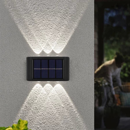 LUZ DE PAREDE SOLAR PREMIUM – ILUMINAÇÃO INTELIGENTE E DECORAÇÃO DE LUXO