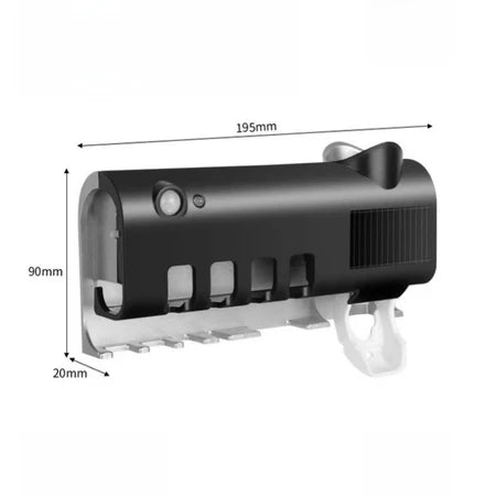 Suporte Para Escova Dispenser De Pasta De Dente Automático