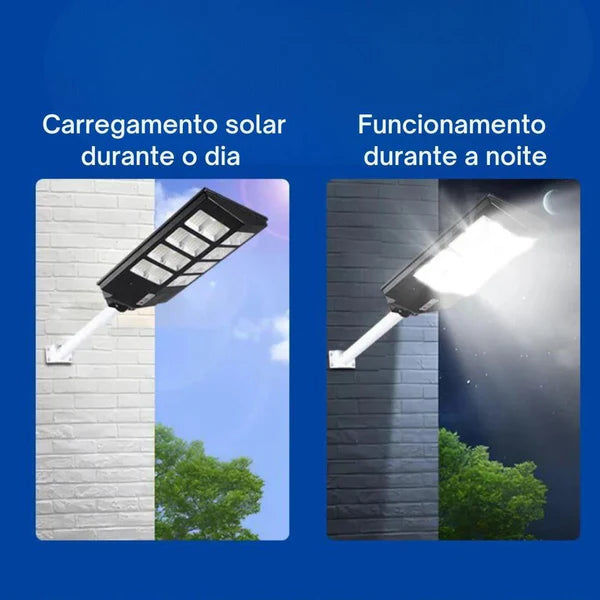 Luminária Externa LED Solar para Chácaras