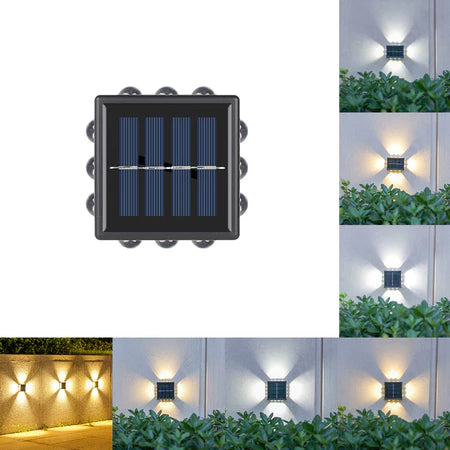 LUZ DE PAREDE SOLAR PREMIUM – ILUMINAÇÃO INTELIGENTE E DECORAÇÃO DE LUXO