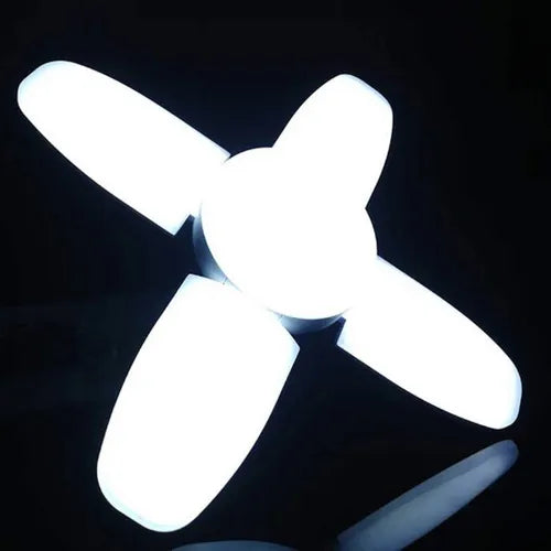 Lâmpada Led Dobrável Garagem e Interiores