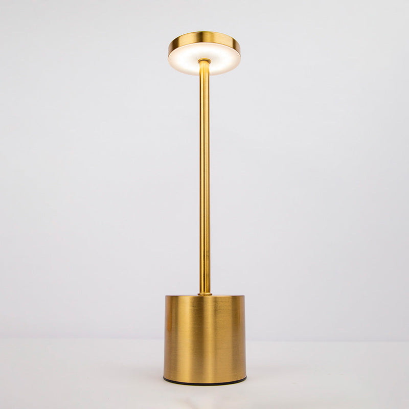 Luminária de Mesa LED Sem Fio Metal Lume