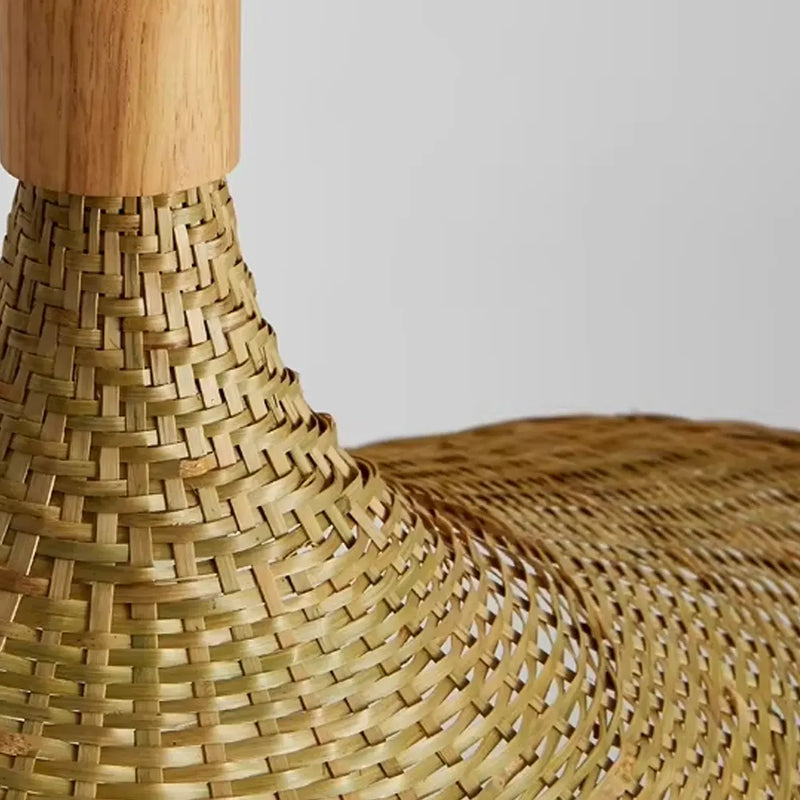 Kit 2 Luminárias Pendente de Rattan Hygge Hat