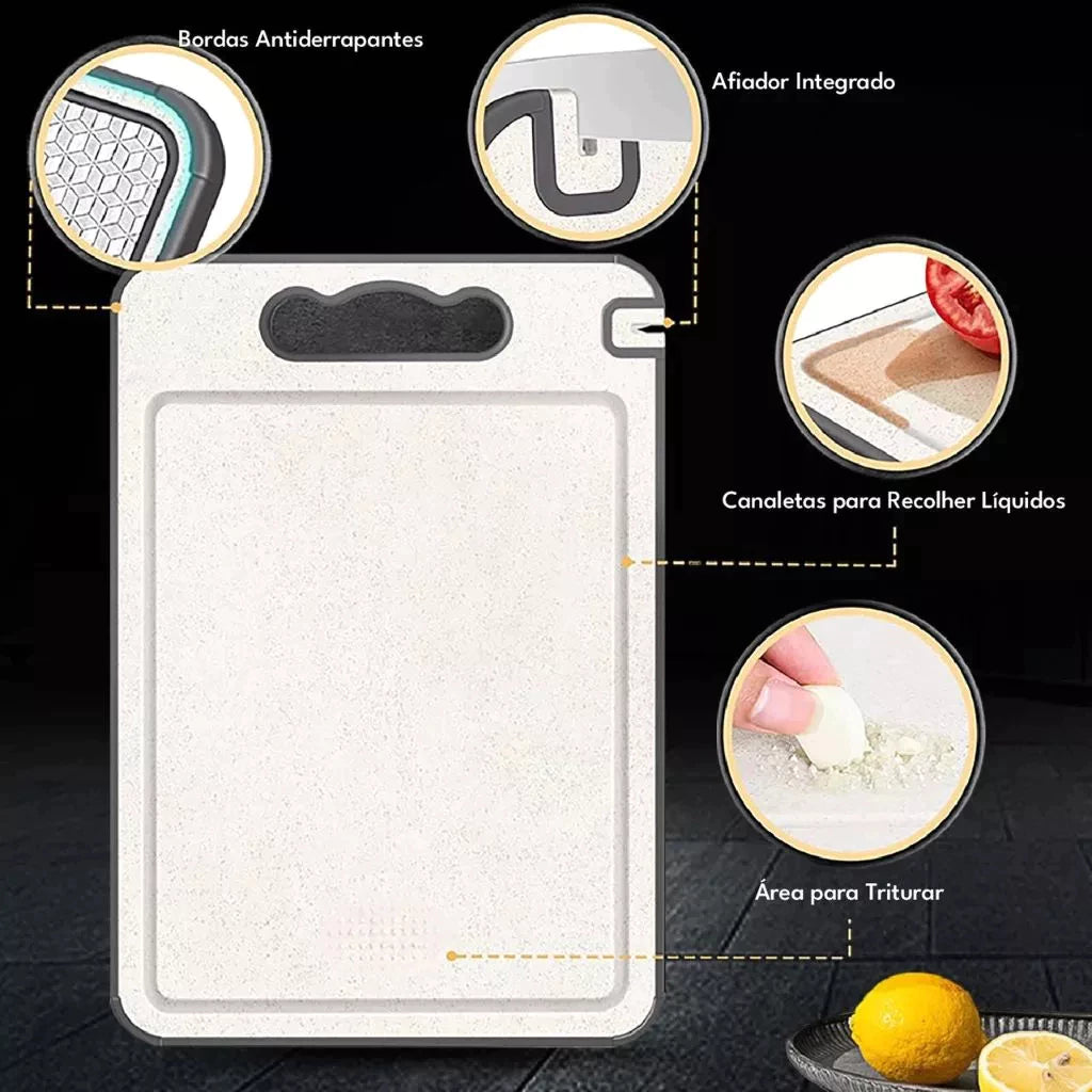 Tábua Titanium Pro - Corte Preciso e Higiene Máxima