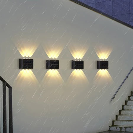 LUZ DE PAREDE SOLAR PREMIUM – ILUMINAÇÃO INTELIGENTE E DECORAÇÃO DE LUXO