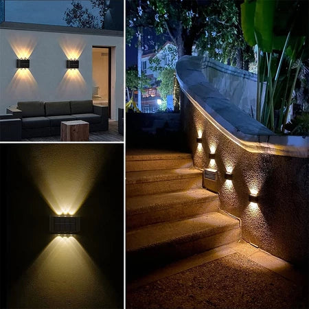 LUZ DE PAREDE SOLAR PREMIUM – ILUMINAÇÃO INTELIGENTE E DECORAÇÃO DE LUXO
