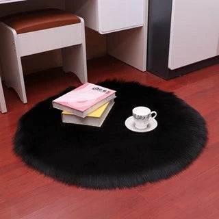 TAPETE REDONDO DE PELO – O DETALHE QUE TRANSFORMA SUA CASA EM UM AMBIENTE ELEGANTE